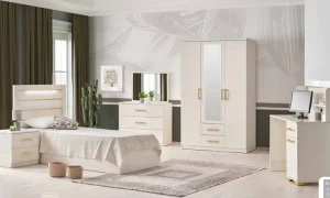 CAC IDEA White Sideboard – 160 cm with 4 Doors