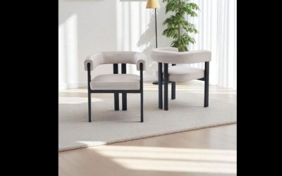 Green Geometric Blank A4 Document Landscape